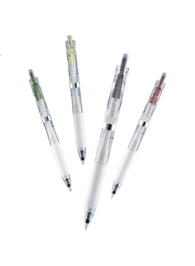 M.G Chenguang (M&G) Stationery K35 Retractable Gel Pen, 0.5Mm Black, St Tip, Stylish Quick-Drying Signature Pen, Practical Student Exam Writing Pen, 12-Pack Agpk3558A For Postgraduate Entrance Exam - Image 1
