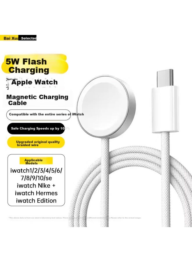 Kovol [5W Fast Charging] Compatible With Apple Watch Charger, Wireless Magnetic Charging Dock, Magsafe Fast Charging Cable, For Apple Iwatch S10/9/8/7/6/5/4/Ultra - Image 1