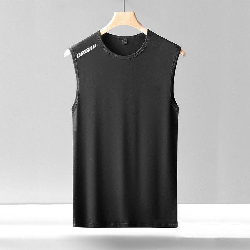 Ice Silk Quick-Drying T-Shirt Summer Casual Men'S Short Sleeve T-Shirt Loose Sports Printing Breathable Jacket A Generation Of Hair - Image 1