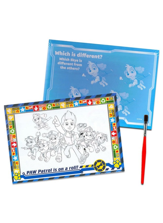Bendon Paw Patrol Paint with Water Imagine Ink Coloring Book - Paw Patrol Activity Set Bundle Includes Reusable Paw Patrol Painting Book with Brush Plus More - Image 2