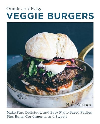Quick And Easy Veggie Burgers Make Fun Delicious And Easy Plantbased Patties Plus Buns Condime  - Image 1