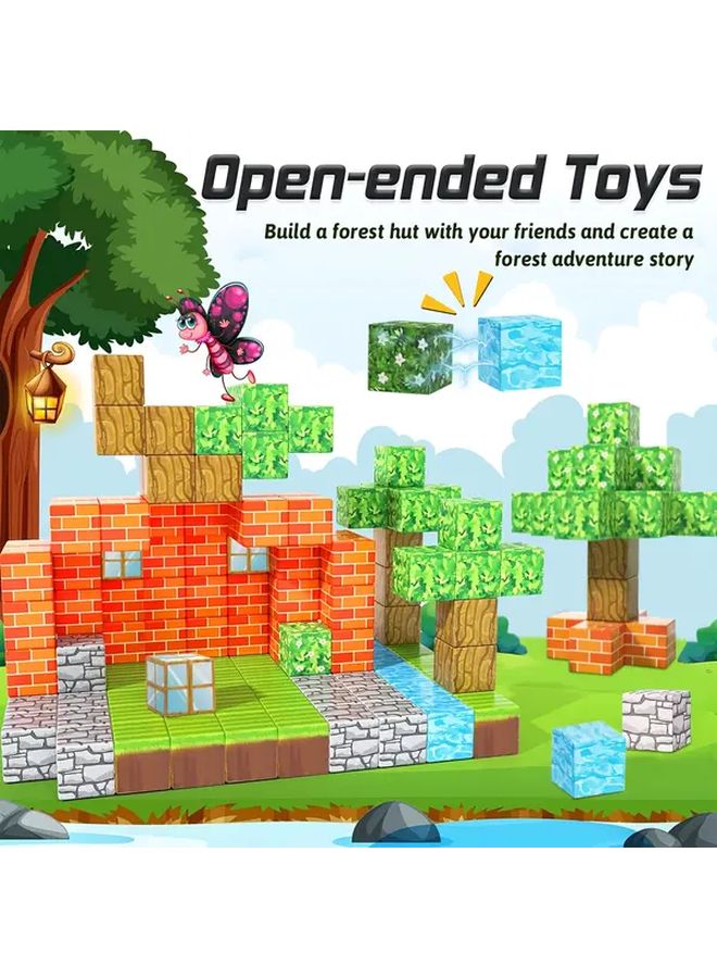 164Pcs Magnetic Building Blocks Set Educational Construction Toys For Kids - Image 3