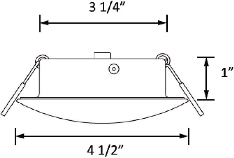 FACON 4.5inch 12V LED RV Puck Light - 6 Packs, 3400K Warm White, Full Aluminum Recessed 12Volt Interior Ceiling Lights for RV, Camper, Trailer, Boat, ETL Certified - Image 3