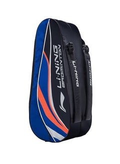 Li-Ning Panther Double Zipper Polyester Badminton Kit Bag | Size : Large | Stash pocket | Ample storage | Unisex - Men, Boys, Girls, Women  - Image 1