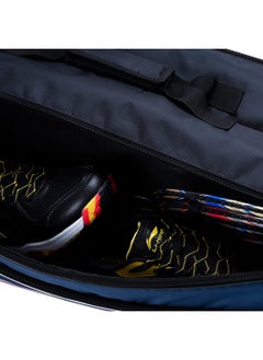 Li-Ning Panther Double Zipper Polyester Badminton Kit Bag | Size : Large | Stash pocket | Ample storage | Unisex - Men, Boys, Girls, Women  - Image 5