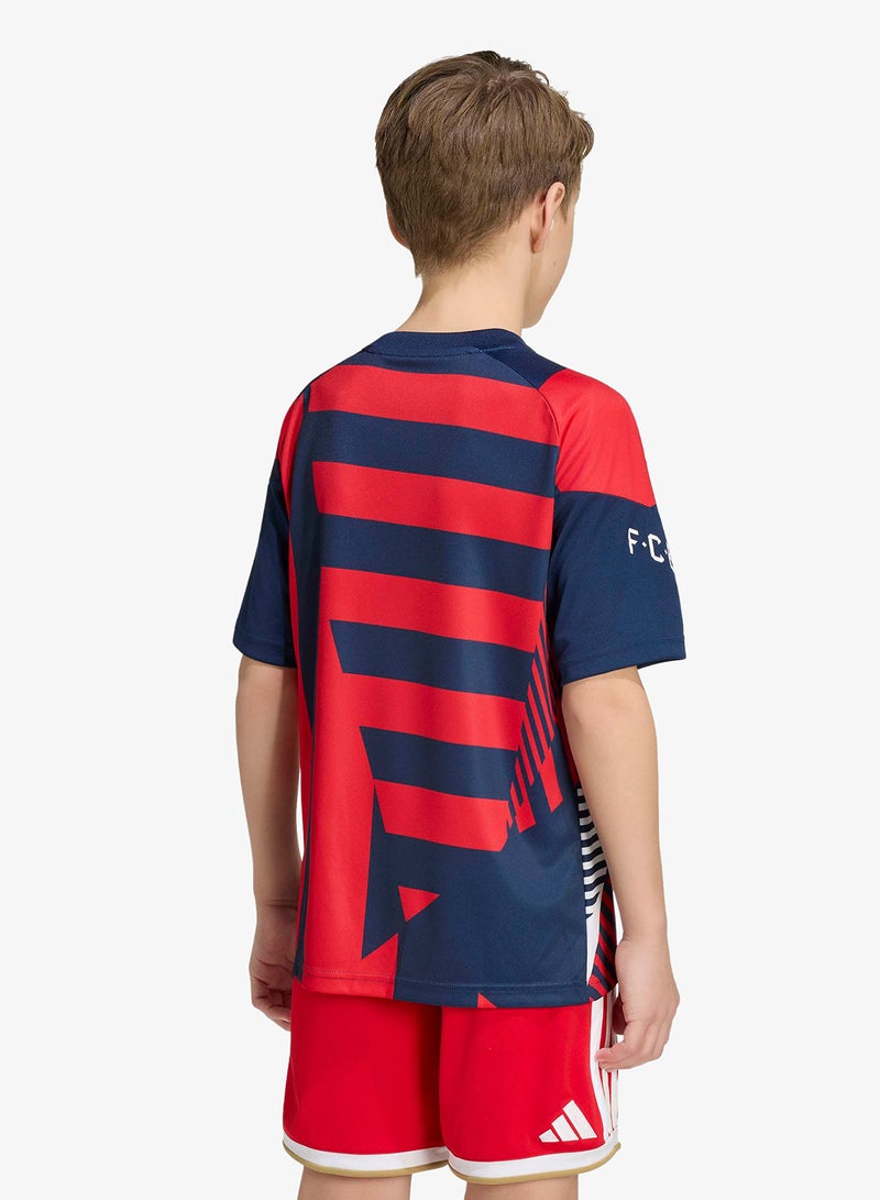 Adidas Youth Fc Bayern Pre Match Jersey - Image 4