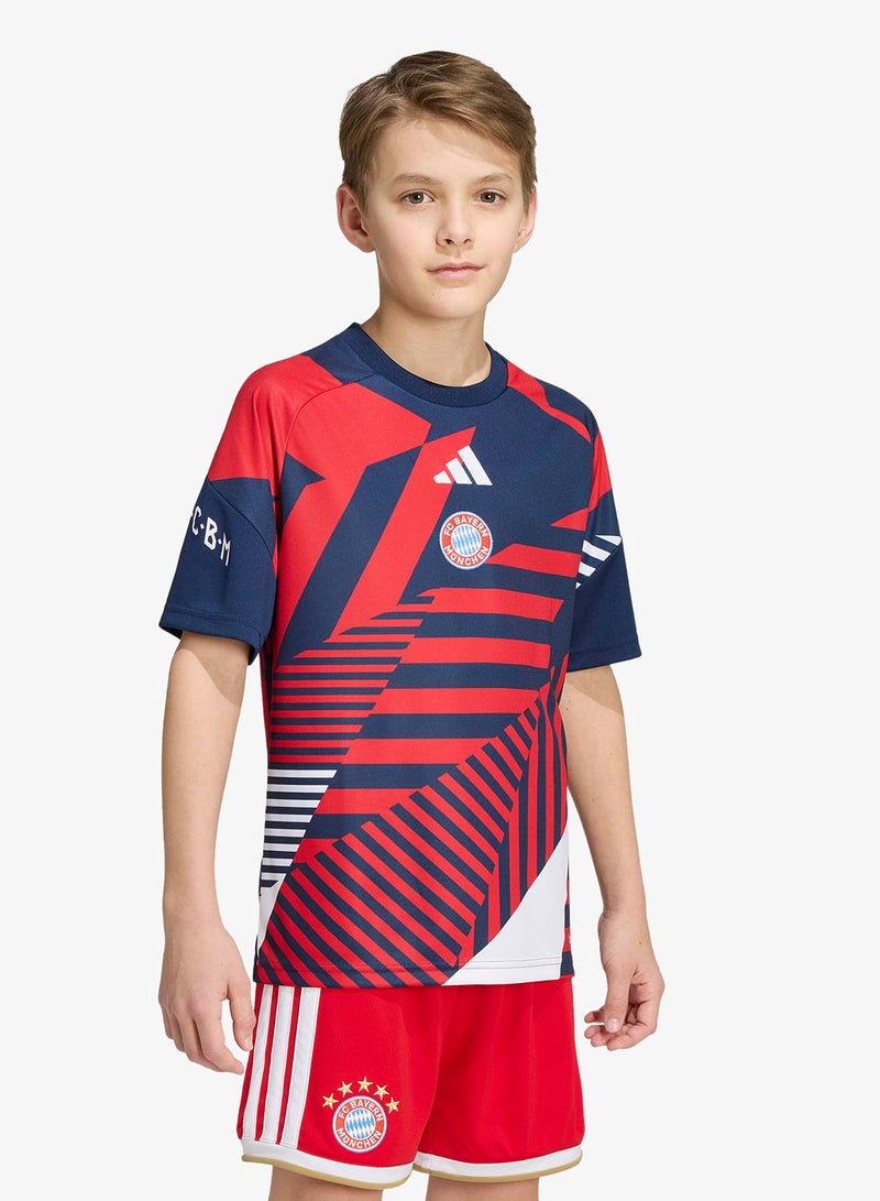 Adidas Youth Fc Bayern Pre Match Jersey - Image 3