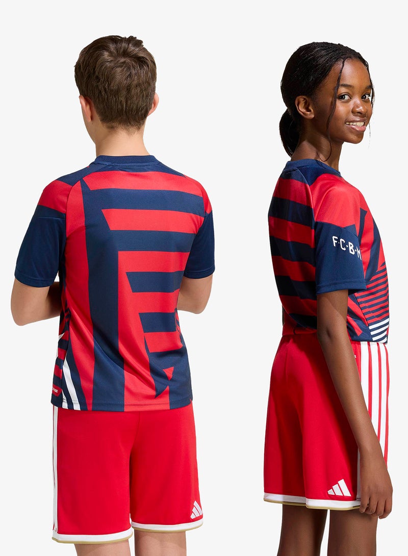 Adidas Youth Fc Bayern Pre Match Jersey - Image 2