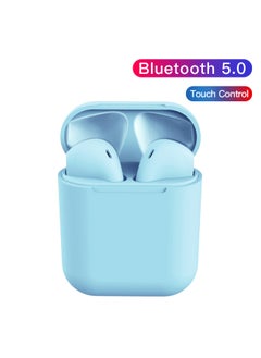 Generic Inpods 12 TWS BT Wireless In-Ear Headphone With Charge Box Light blue  - Image 3