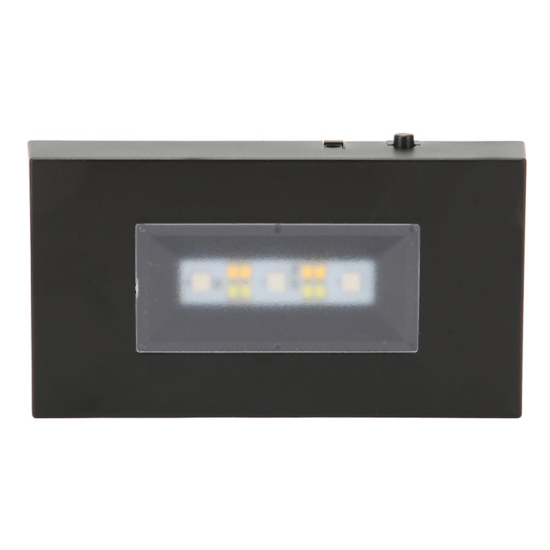 LED Light Stand Base USB Powered Multi Mode Assorted Colors Black ABS Rectangular Light Display Base for Glass Box - Image 5