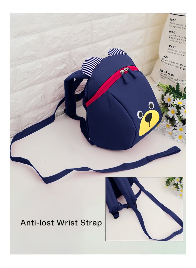 HALAMODO Toddler Backpack with Adorable Animal Pattern Water Resistance Kindergarten Preschool Bags Mini Schoolbag for Preschool Child - Image 2