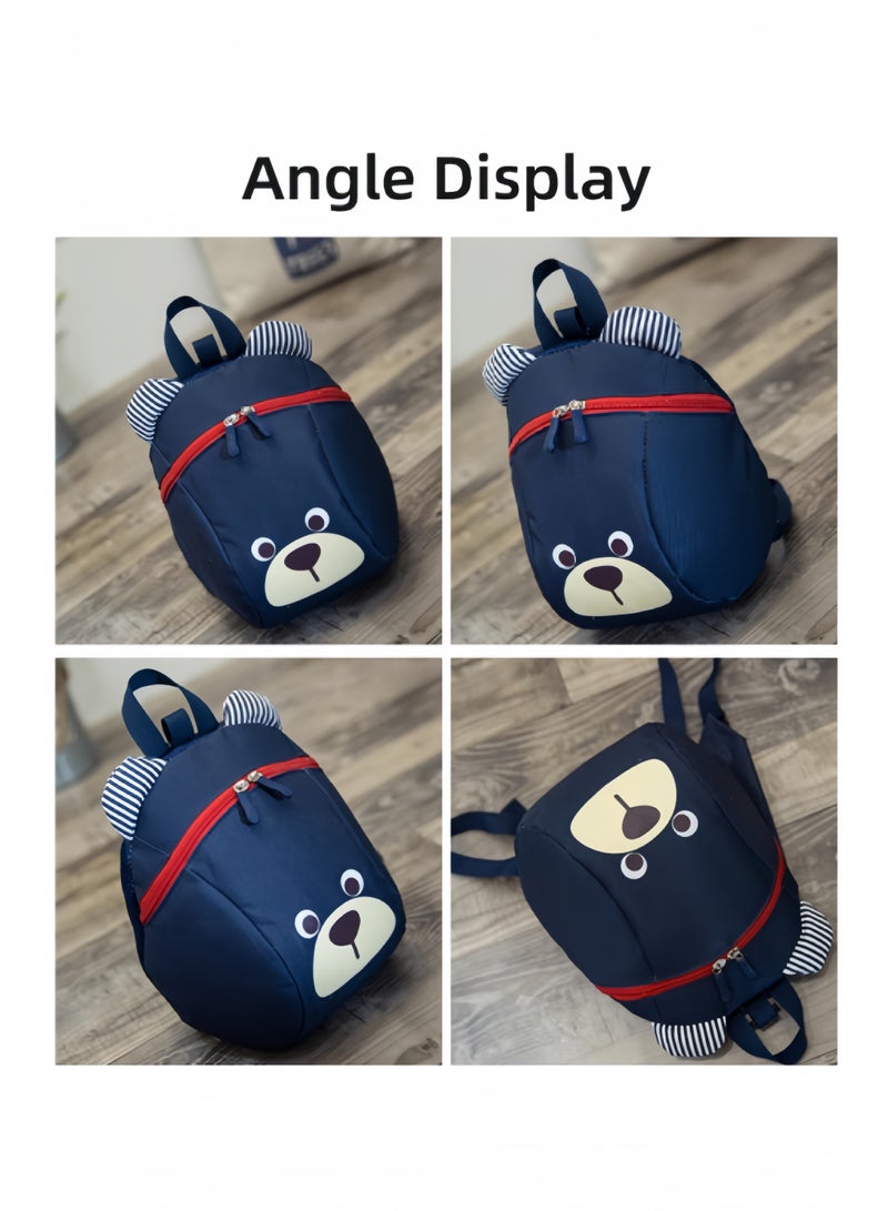 HALAMODO Toddler Backpack with Adorable Animal Pattern Water Resistance Kindergarten Preschool Bags Mini Schoolbag for Preschool Child - Image 4