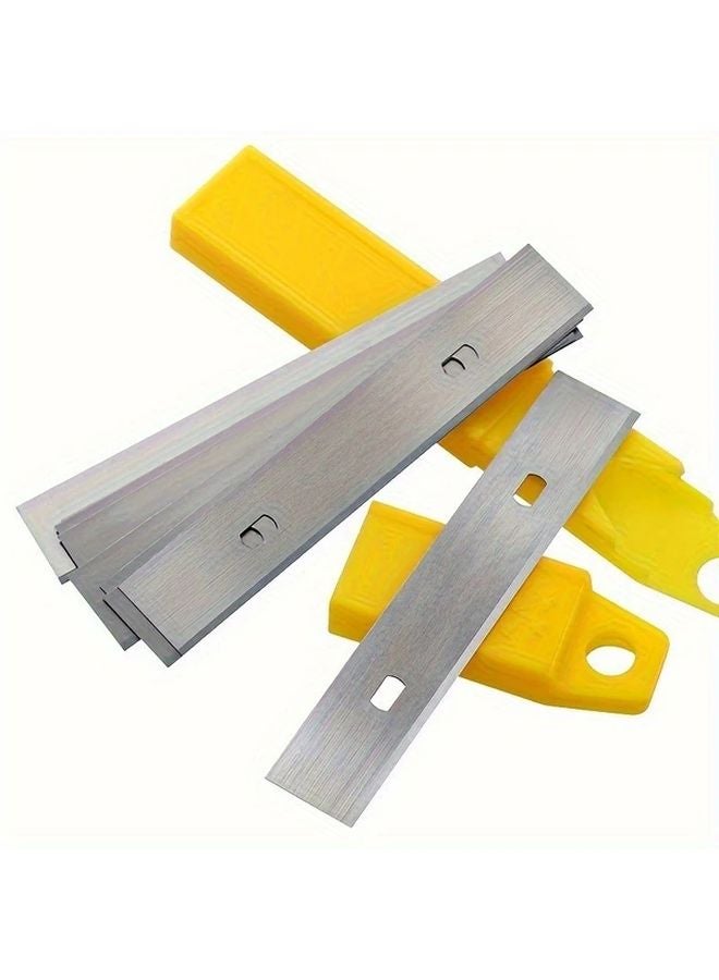10 Pcs High Quality Metal Scraper Blade Hand Tool for Glass Floor Wall Home Improvement - Image 4