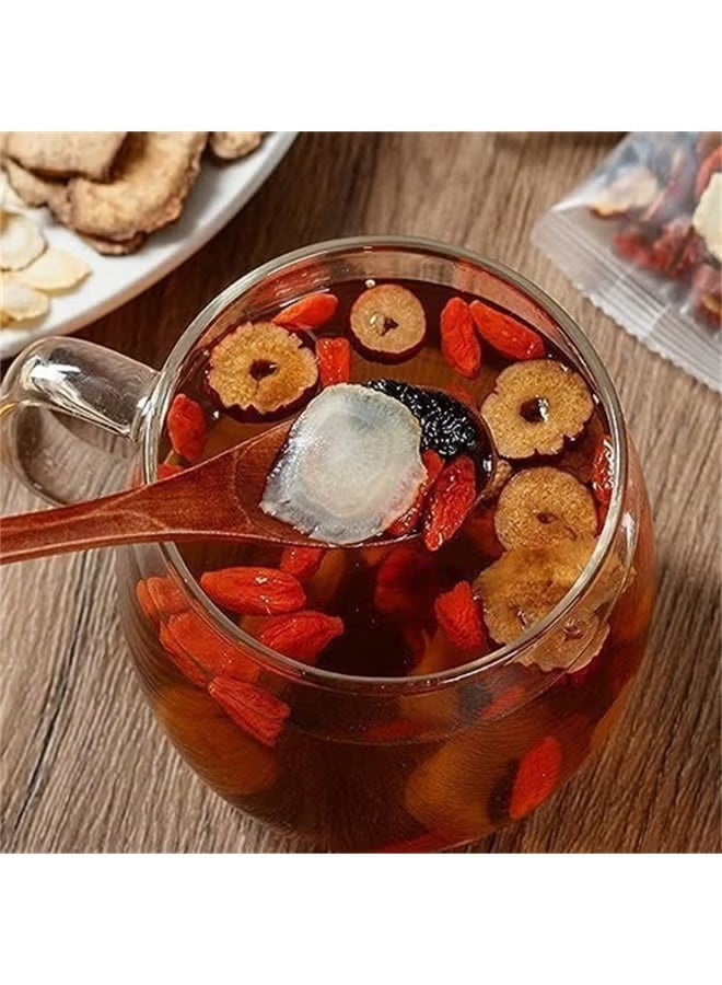 Wins Town Ginseng Five Treasure Tea，Natural Raw Materials Such as Red Dates, Wolfberries, Mulberries, Astragalus, Ginseng, etc.5g*20 - Image 3