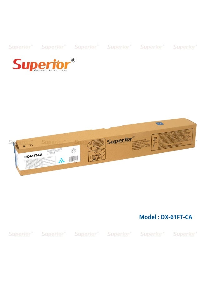 SOS Superior Superior MX-61FT-CA Cyan Compatible Toner Cartridge – Replacement for Sharp MX-61FT – For Sharp MX-2630N / MX-3050N / MX-3550N / MX-4050N / MX-5050N / MX-6050N and More - Image 4