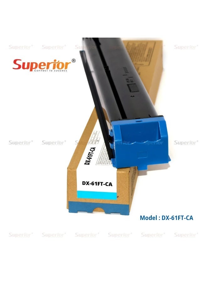 SOS Superior Superior MX-61FT-CA Cyan Compatible Toner Cartridge – Replacement for Sharp MX-61FT – For Sharp MX-2630N / MX-3050N / MX-3550N / MX-4050N / MX-5050N / MX-6050N and More - Image 3