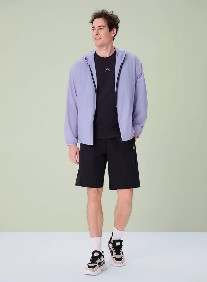 Giordano Men Relaxed Nylon Stretch Elastic Shorts