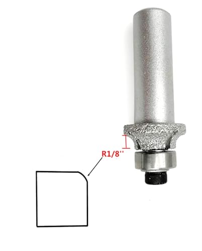 ILOVETOOL Head 1/8 Roundover Router Bit bullnose tile router bits 1/2 shank Profile edge bit for Granite Marble Stones - Image 5