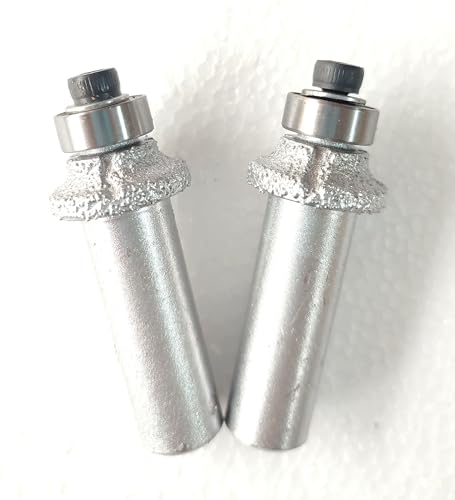 ILOVETOOL Head 1/8 Roundover Router Bit bullnose tile router bits 1/2 shank Profile edge bit for Granite Marble Stones - Image 4