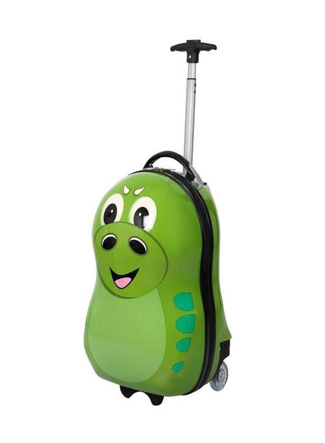 Polo Class Trendy Cute Kids Trolley Bag - Green - Image 2