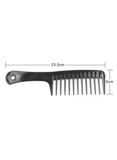 yantaisiyu 4Pcs Hair Combs Wide Tooth Comb Detangle Hair Comb Styling Hair Comb For Long Hair Curly Hair （Black）  - Image 3