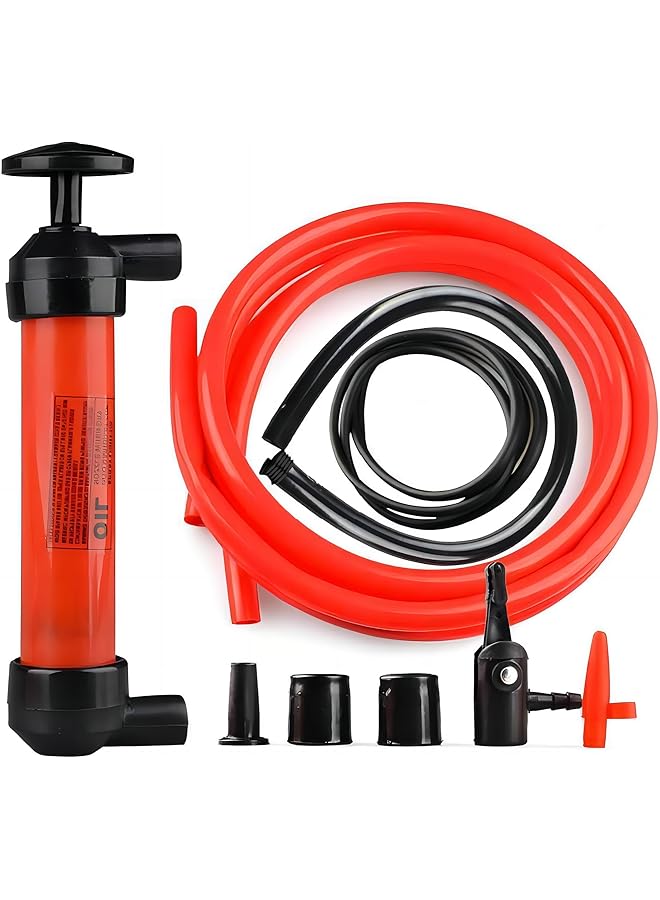 Excefore Multi-Purpose Siphon Transfer Pump Kit, Gasoline Siphon Hose Pump, Fluid Extractor Siphon Transfer Pump, Suitable For Gasoline Liquid Oil Air And Automotive - Image 1