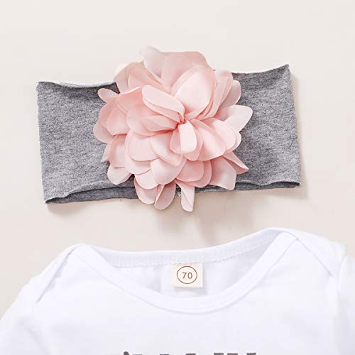 Renotemy Newborn Girl Clothes Outfits Ruffle Long Sleeve Tops + Floral Pants Sets Spring Fall Winter Baby Girl Clothes 3-6 Months - Image 5