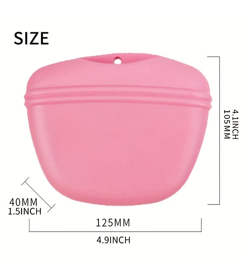 Cyan Outdoor Pet Training Bag Portable Treat Dog Food Waist Pack - Image 4