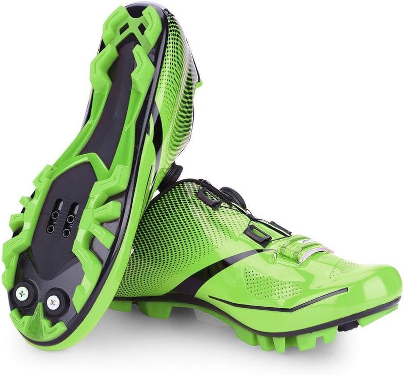 woobles Mountain Bike Shoes, 1 Pair Breathable Bicycle Bike Anti-Skid SPD System Cycling Shoes Men Adult - Image 2