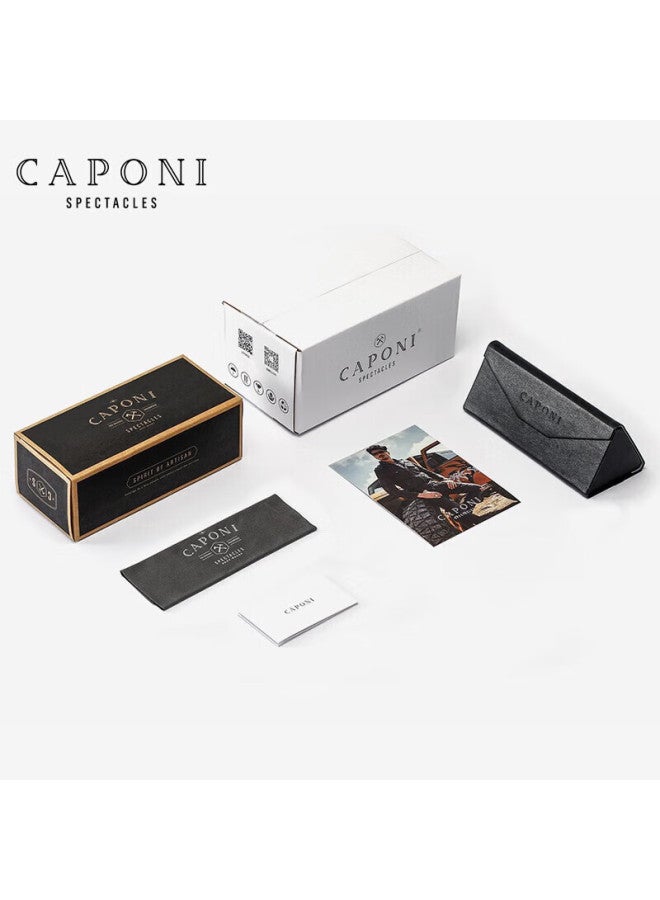 Caponi Polarized Sungl Uni Outdoor Driving Gl Uv Protection Fashion Trend - Image 5