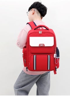 ZIRANYU Red Six-Wheel Trolley School Bag  - Image 5