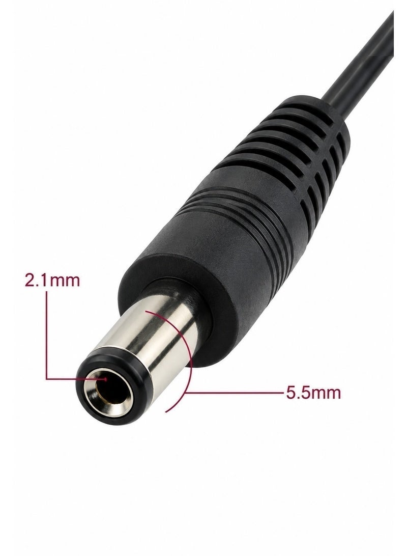 Hivision General Power Supply Adapter – 100-240V to 12V (2A, 3A, 5A, 8A & 10A) Adapter for CCTV Cameras, DVR, LED Strip, Router, Monitor, Water Pump & Electronics - Image 5