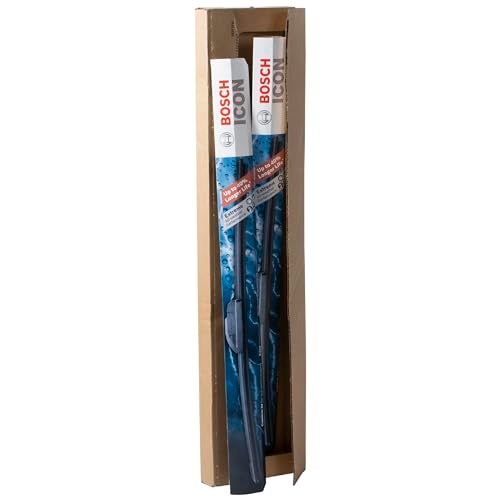BOSCH 22A20A ICON Beam Wiper Blades - Driver and Passenger Side - Set of 2 Blades (22A & 20A) - Image 2