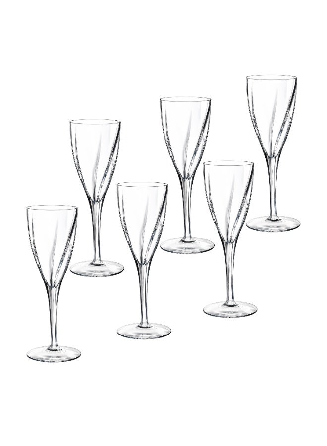 RCR 🥤✨ Luxurious 6-piece French crystal juice glass set – elegant, streamlined design – 23 cm tall 🇫🇷✨ - Image 3
