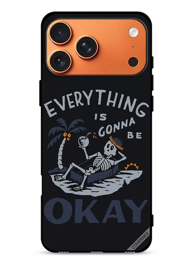 Covernex Apple iPhone 17 Pro Max Protective Case Cover Everything Is Gonna Be Ok - Image 1