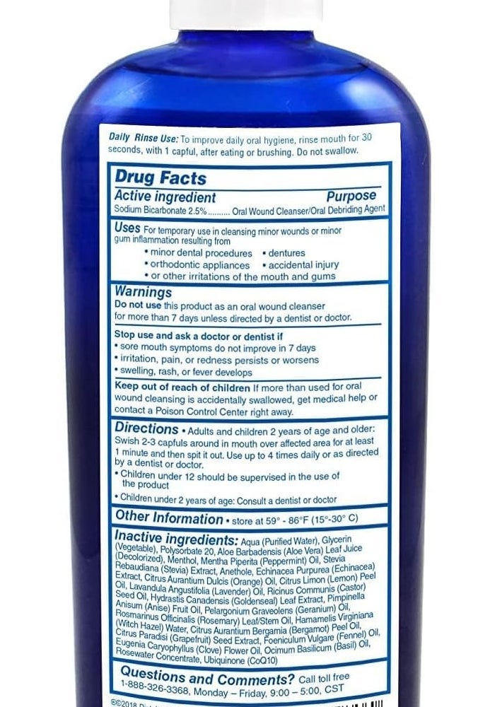 ECO-DENT Daily Rinse Ultimate Essential Mouth Care - Sparkling Clean Mint, 8 fl oz (237 ml) - Image 2