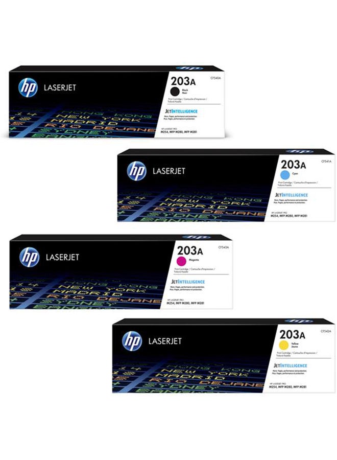 HP خرطوشة حبر ليزرجيت أصلية طراز CF541A أزرق سماوي - Image 4