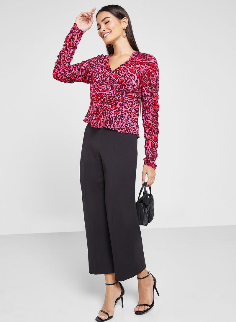 WHISTLES Wide Leg Pants - Image 4