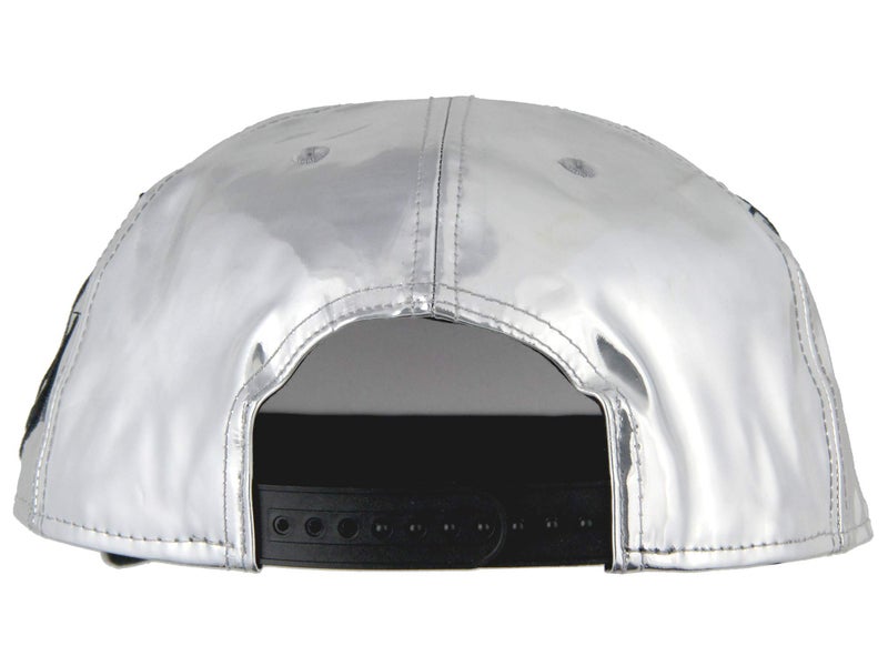 Bioworld Star Wars The Mandalorian Hat Beskar Costume Helmet Embroidered Flatbill Snapback Hat Baseball Cap - Image 5