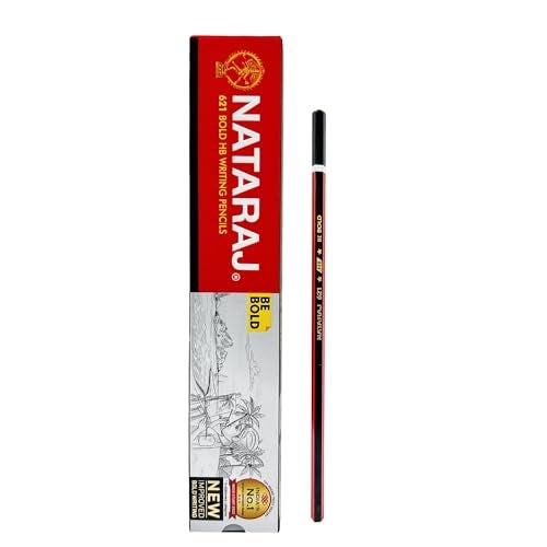 NATARAJ 621 bold writing pencils - 10pcs - Image 1