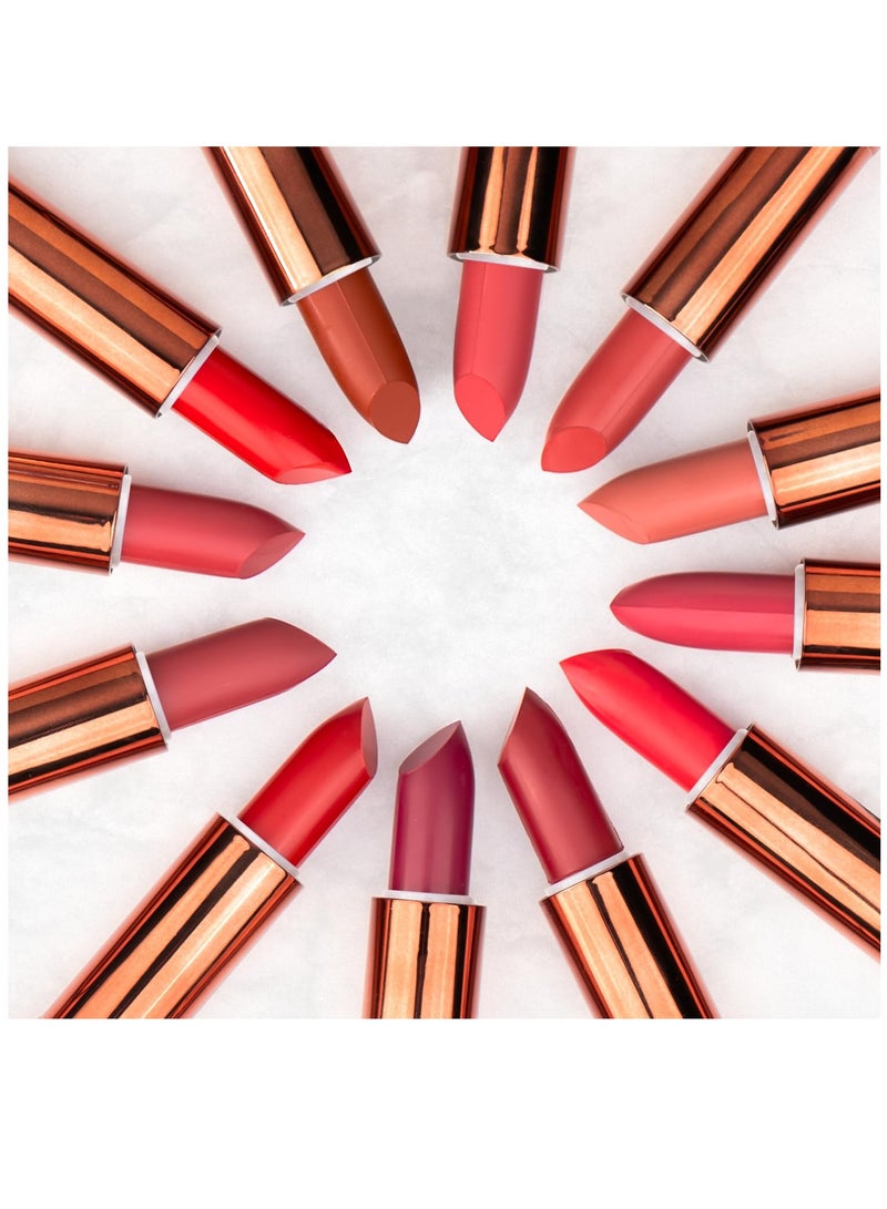 Just Herbs Ultra Matte Bullet Lipstick 4g Majestic Maroon - Image 3