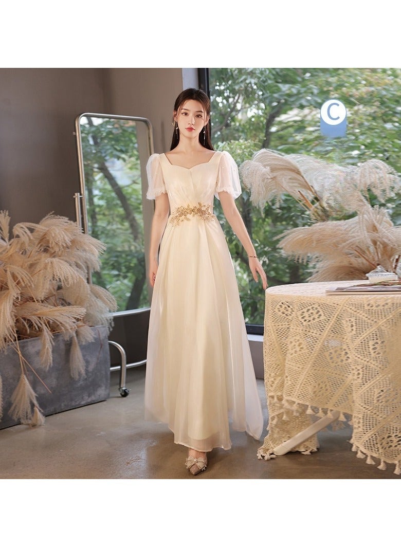 KUYING New Fashionable and Elegant Bridesmaid Dress  - Image 1