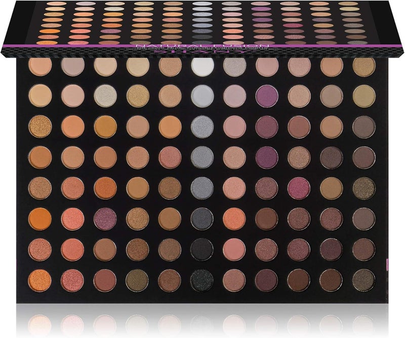 SHANY Natural Fusion Makeup Palette - 88 Color Highly Pigmented Blendable Natural Color Matte Eye Shadow Palette - Image 1