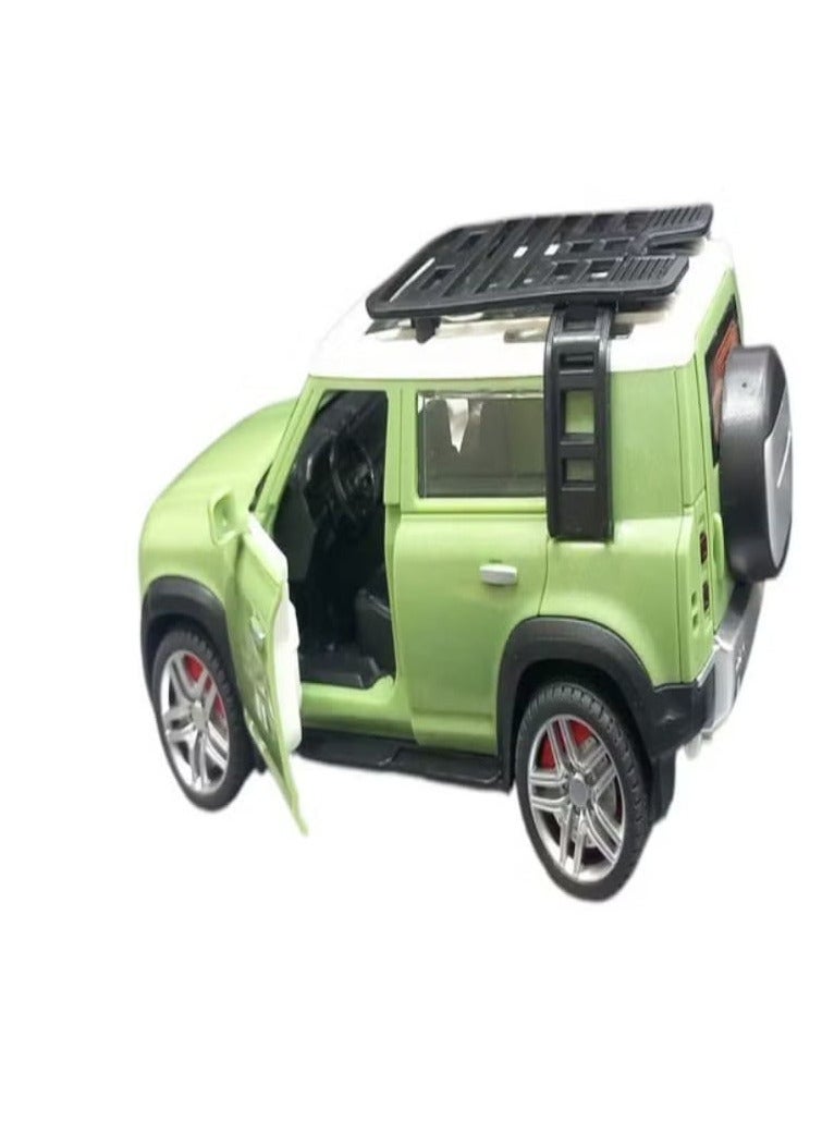 مجموعة هدايا مركبة دفاعية بلاستيكية مصبوبة بمقياس 1/32، مجموعة ألعاب محاكاة مركبة للطرق الوعرة باللون الأزرق - Image 2