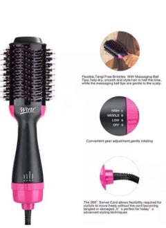 Portable Electric Hair Brush Negative Ions Gentle Curling Iron USB Power Source Plastic Brush Material Hot Air Comb Hair - pzsku/ZD4F094736B77AA126D6DZ/45/_/1737032616/c5f15838-60d3-40fb-ad33-95a57539389e