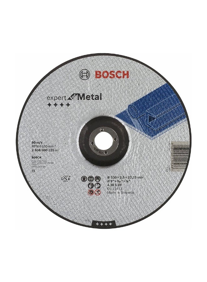 Bosch 2608600225 Cutting disc (off-set) 230mm 22.23mm 1 pc. - Image 1