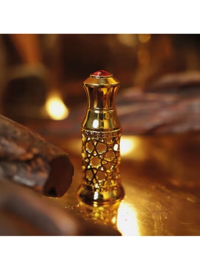 نسيم زيت عطري عود صافي 6 مل عطار - عطر مركز يدوم طويلاً للرجال والنساء - Image 3
