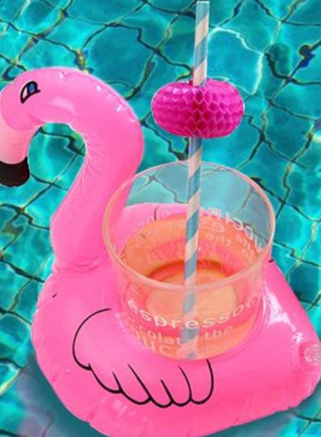 NIBEMINENT 10-Piece Flamingo 3D Straw Set - Image 2