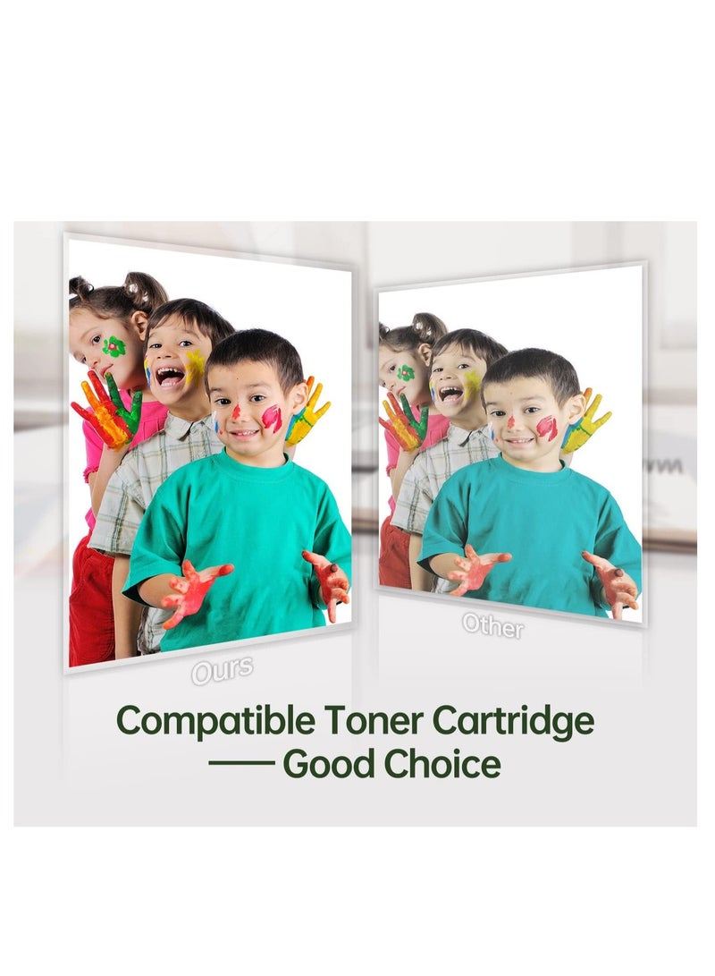 Fast Print 4-Piece 203A/201A Compatible Toner Cartridge Set - CF542A/CRG054/CF402A/ CRG045 - Image 3