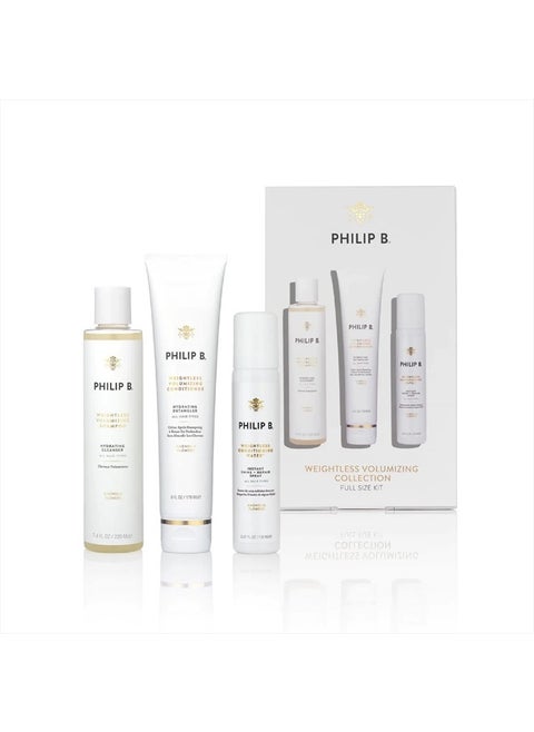 . Weightless Volumizing Collection Full Size Kit - Includes Weightless Volumizing Shampoo & Conditioner and Weightless Conditioning Water